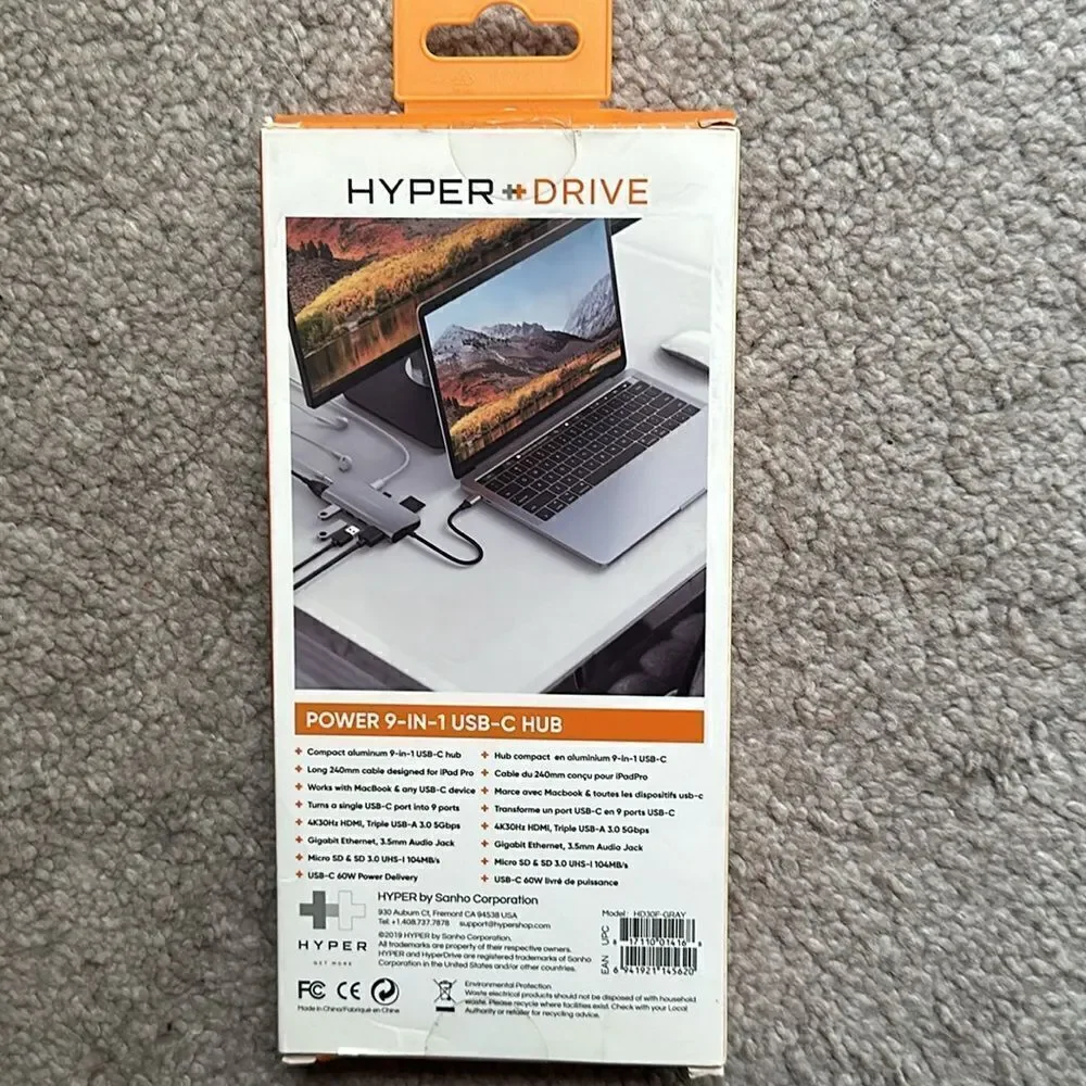 Hyperdrive usb hub